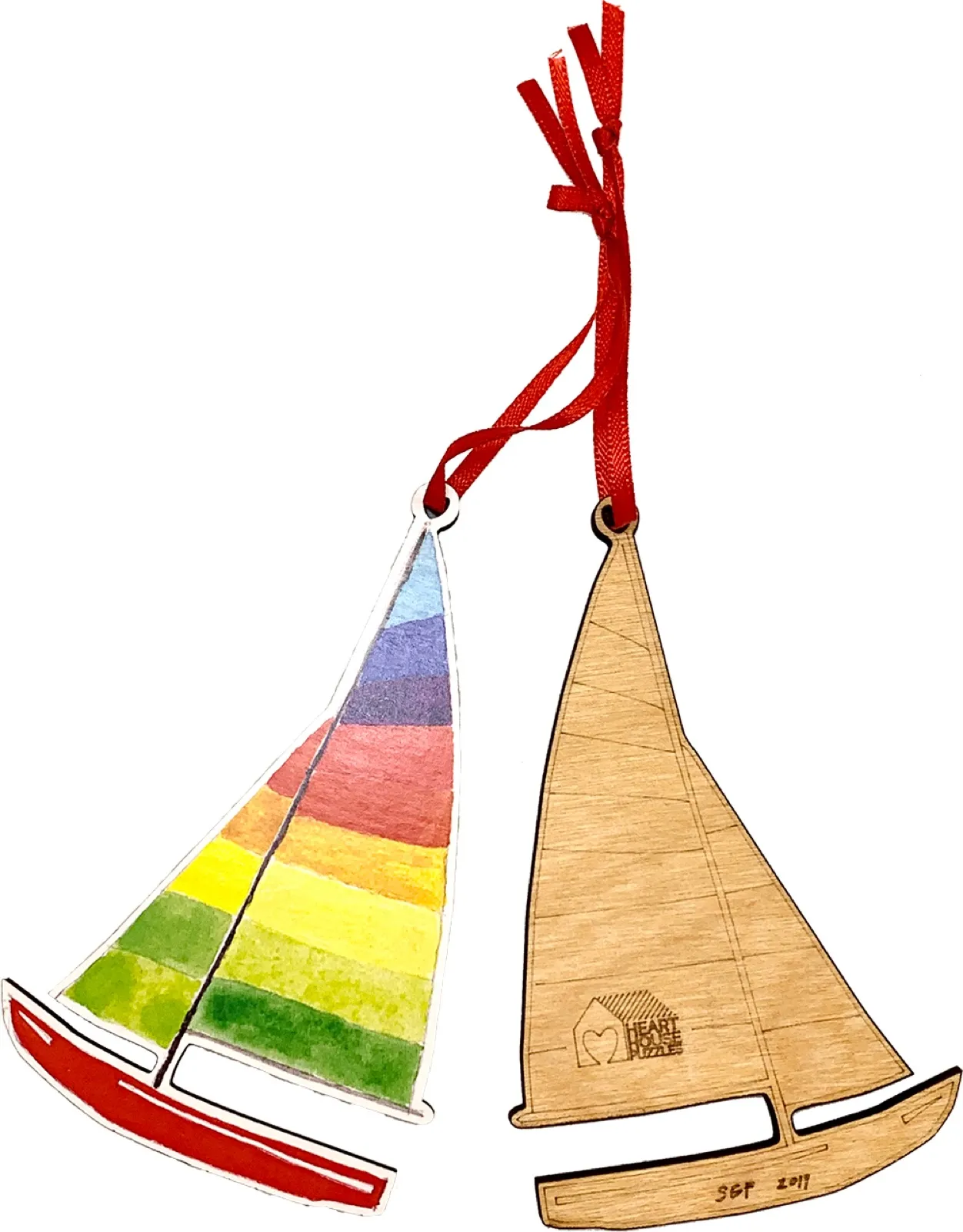 Sailboat Ornament